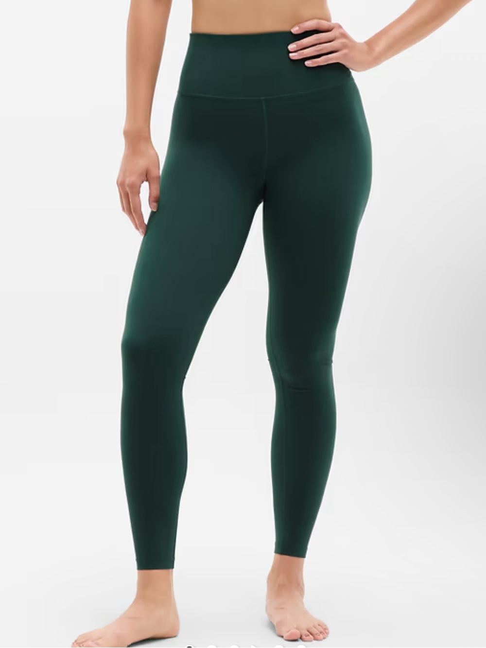 Athleta Elation Deep Forest High-Rise Performance Leggings Tights XL